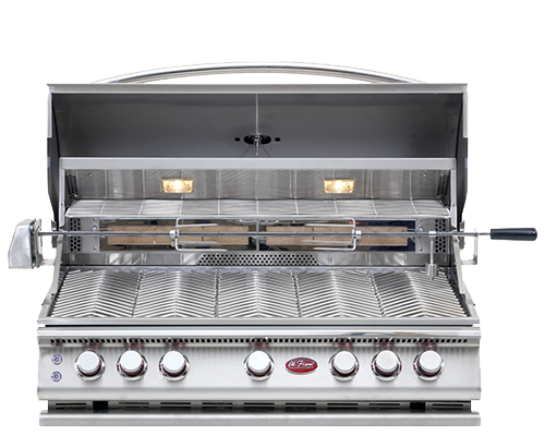 Cal Flame 5 Burner Built-In Convection Gas Grill BBQ19875CP