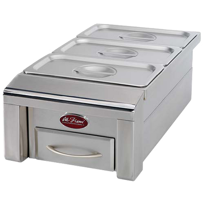 Cal Flame 12” Drop-In Food Warmer BBQ07888P
