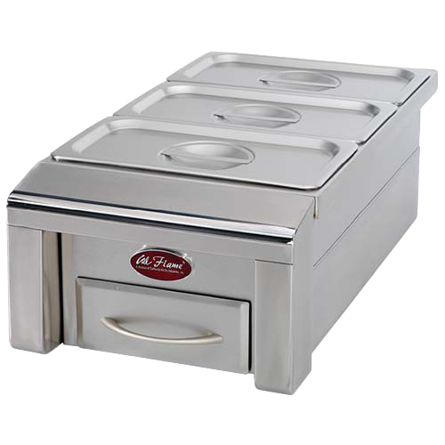 Cal Flame 12” Drop-In Food Warmer BBQ07888P