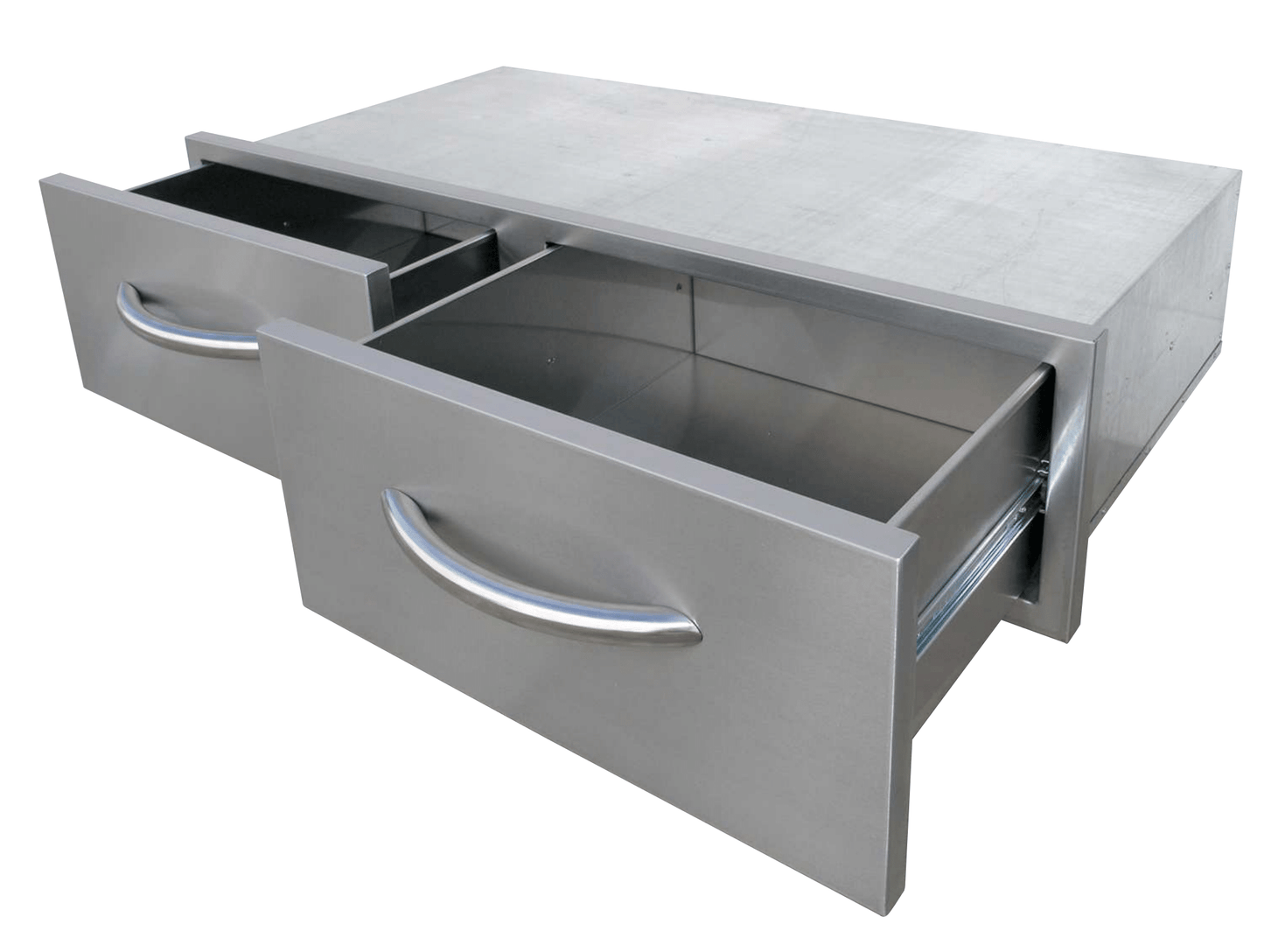 Cal Flame 2 Drawer Horizontal BBQ Bins BBQ08867