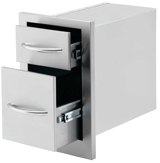 Cal Flame 2 Drawer Storage Deep Drawer BBQ07868P