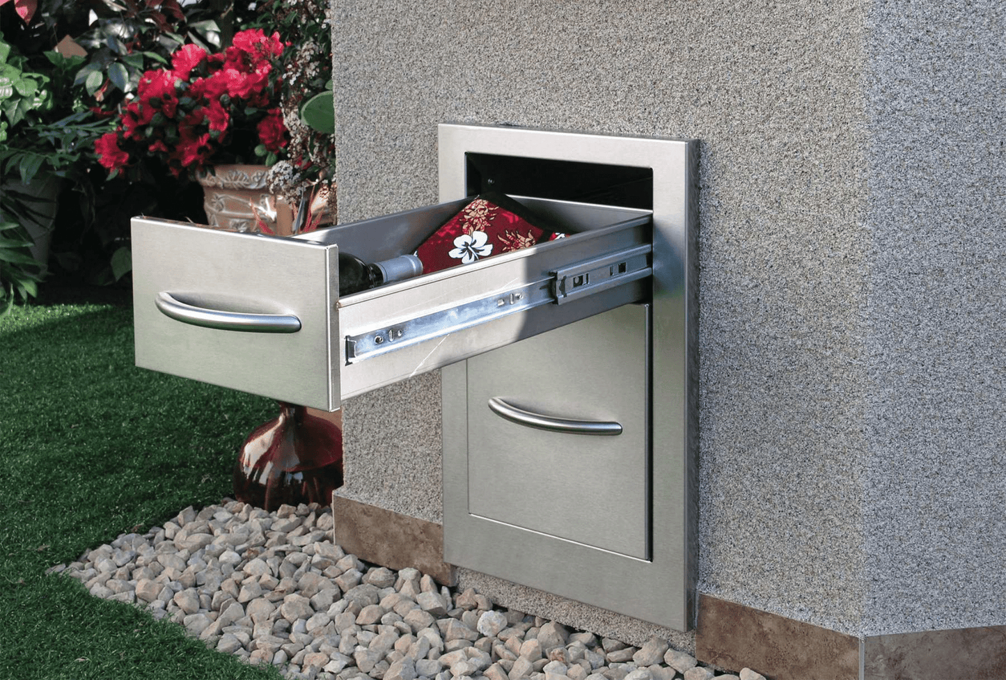 Cal Flame 2 Drawer Storage Deep Drawer BBQ07868P