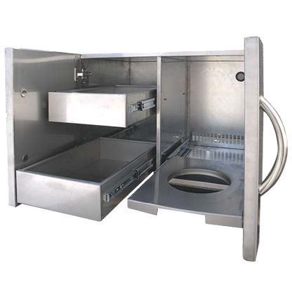 Cal Flame 30” Door & Drawer Combo BBQ11840P-30