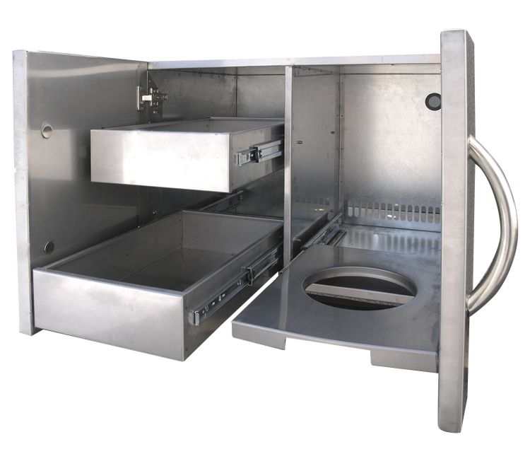 Cal Flame 30” Door & Drawer Combo BBQ11840P-30