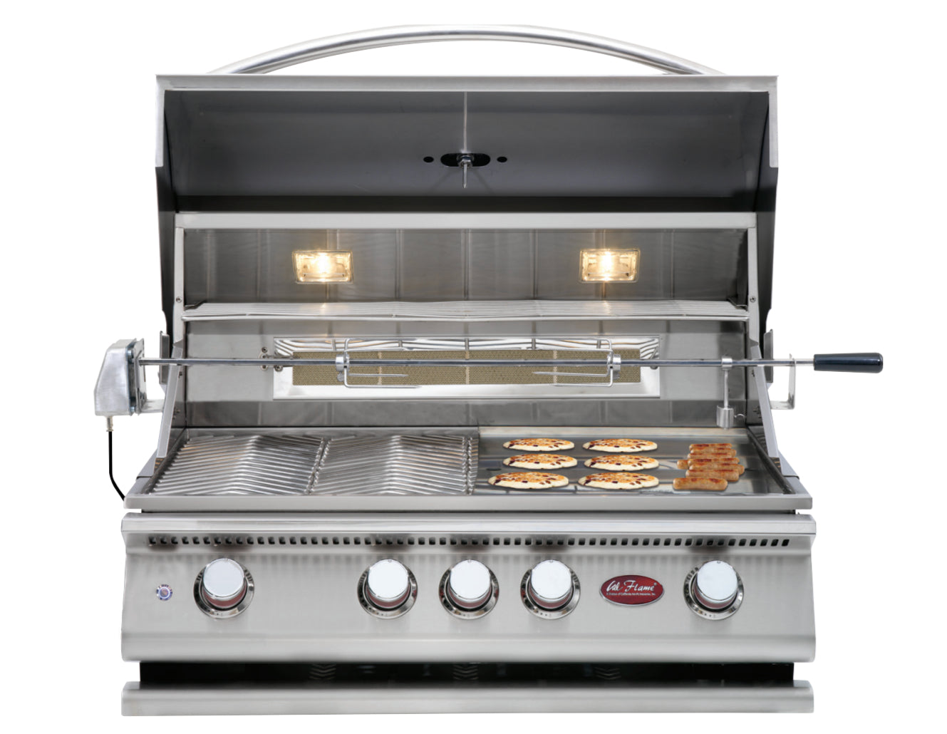 Cal Flame P Series 4 Burner Built-In Gas Grill BBQ19P04