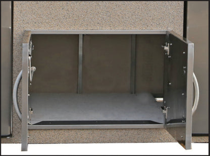 Cal Flame Crystal Outdoor Entertainment Center ODC-2