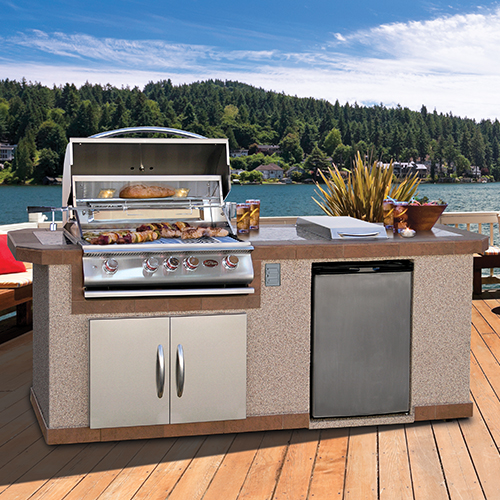 Cal Flame Escape Series Atlantic Q BBQ Island BBK-801