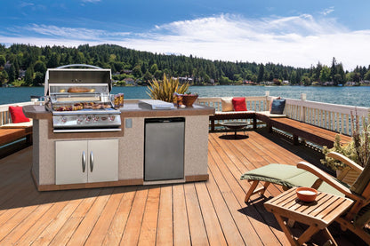 Cal Flame Escape Series Atlantic Q BBQ Island BBK-801
