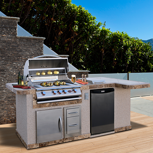 Cal Flame Escape Series Avalon Q BBQ Island BBK-820 R/L