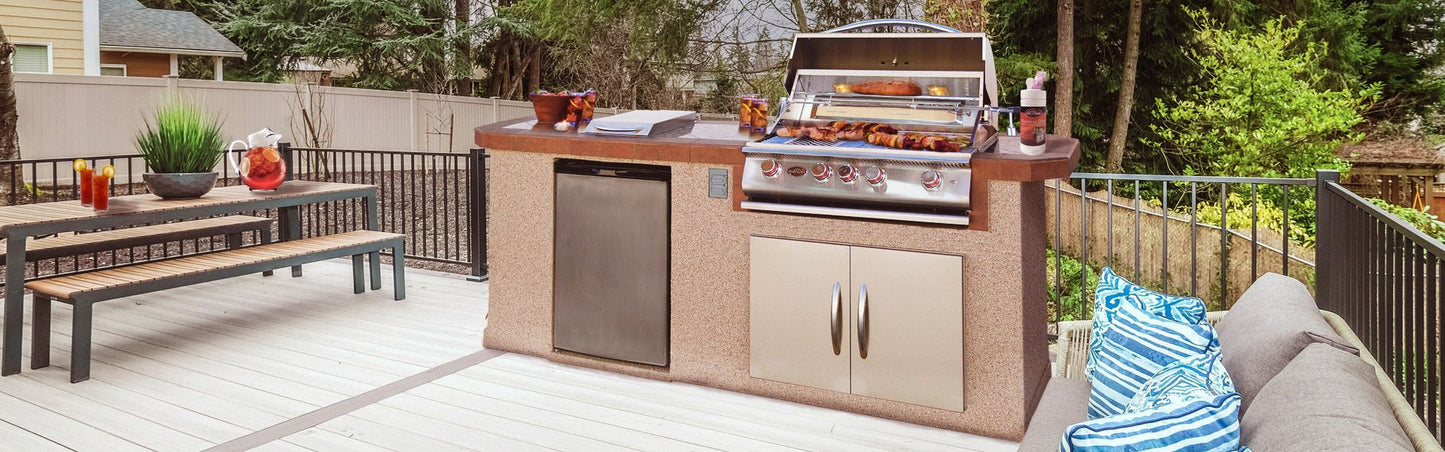 Cal Flame Escape Series Bel Air Q BBQ Island BBK-810