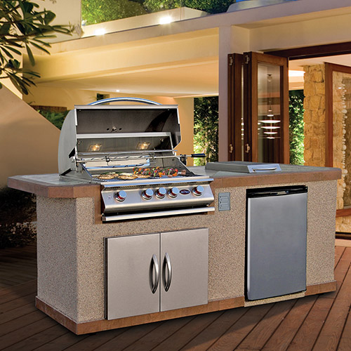 Cal Flame Escape Series Bel Air Q BBQ Island BBK-810