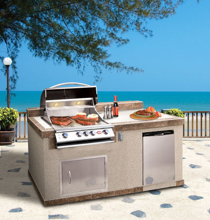 Cal Flame Escape Series Costa Q BBQ Island PV6004