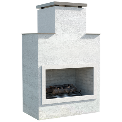 Cal Flame Escape Series Indio - Contemporary Outdoor Gas Fireplace FRP903-1