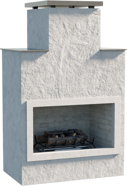Cal Flame Escape Series Indio - Contemporary Outdoor Gas Fireplace FRP903-1