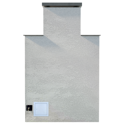 Cal Flame Escape Series Indio - Contemporary Outdoor Gas Fireplace FRP903-1