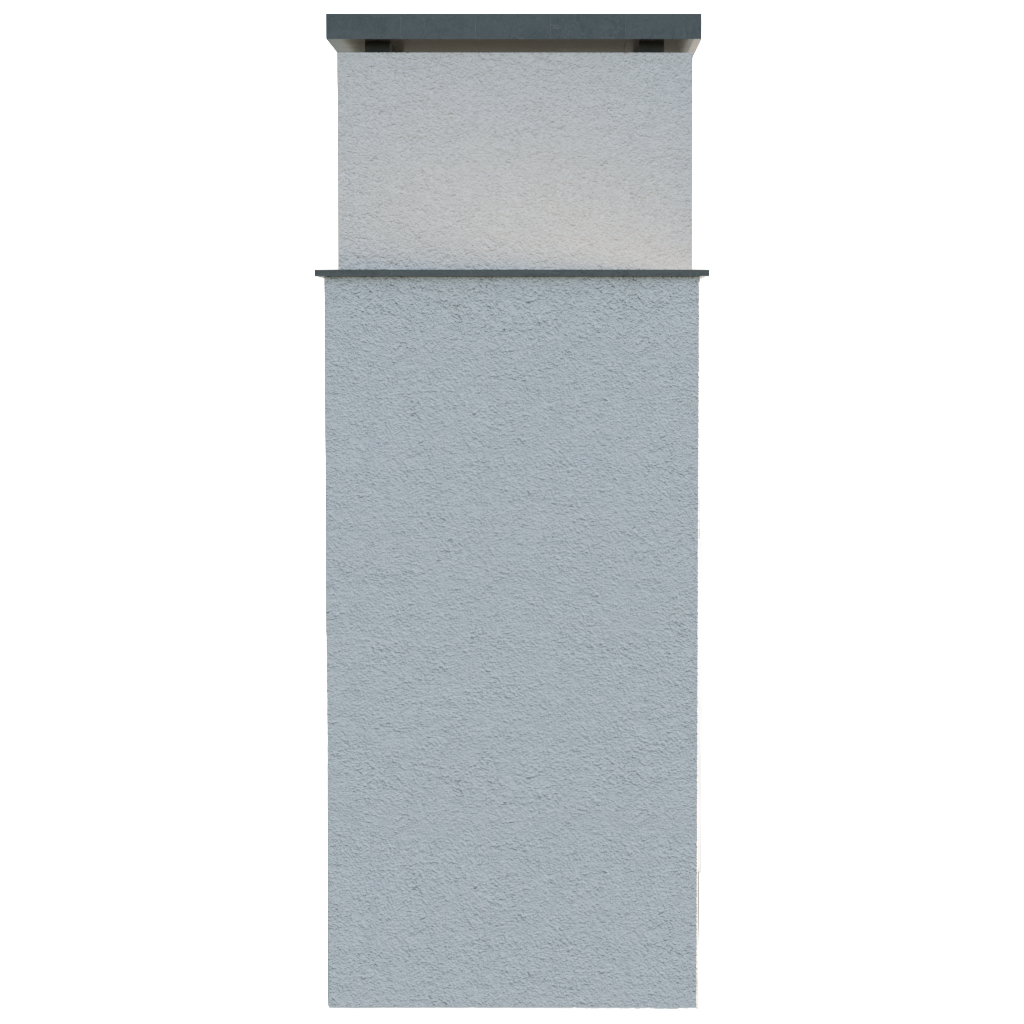 Cal Flame Escape Series Indio - Contemporary Outdoor Gas Fireplace FRP903-1