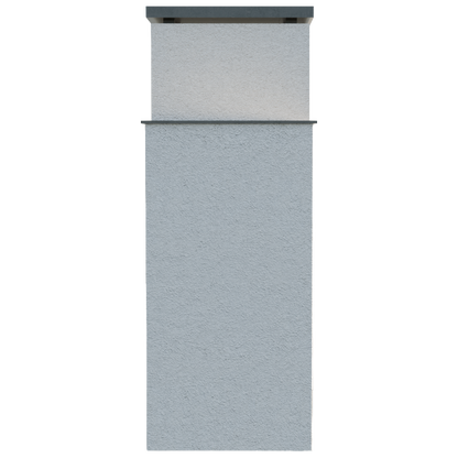 Cal Flame Escape Series Indio - Contemporary Outdoor Gas Fireplace FRP903-1