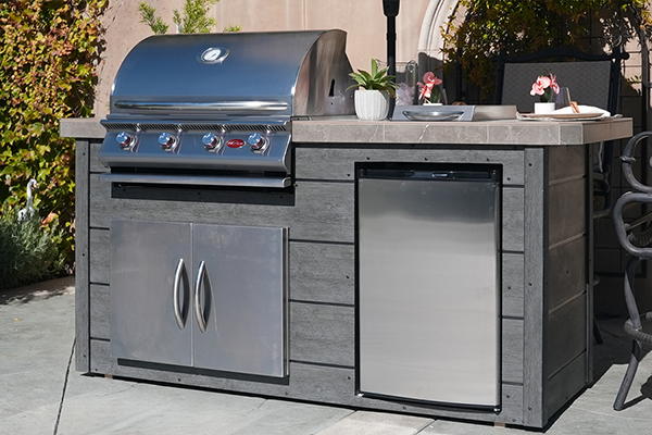 Cal Flame Escape Series Pacifica Q BBQ Island BBK-701