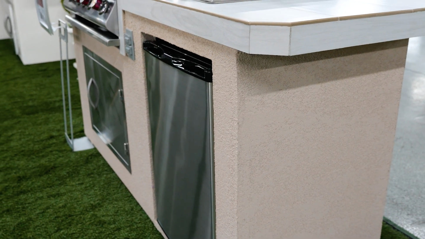 Cal Flame Escape Series Pacifica Q BBQ Island BBK-701