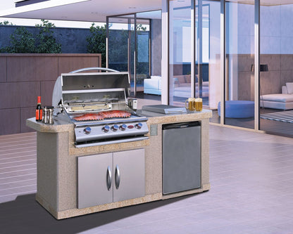 Cal Flame Escape Series Pacifica Q BBQ Island BBK-701