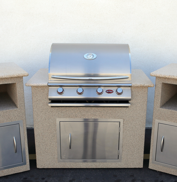 Cal Flame 4 Burner G Series (G4) Built-In Propane Grill BBQ18G04