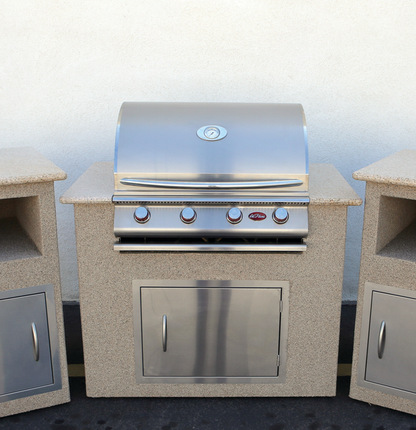 Cal Flame 4 Burner G Series (G4) Built-In Propane Grill BBQ18G04