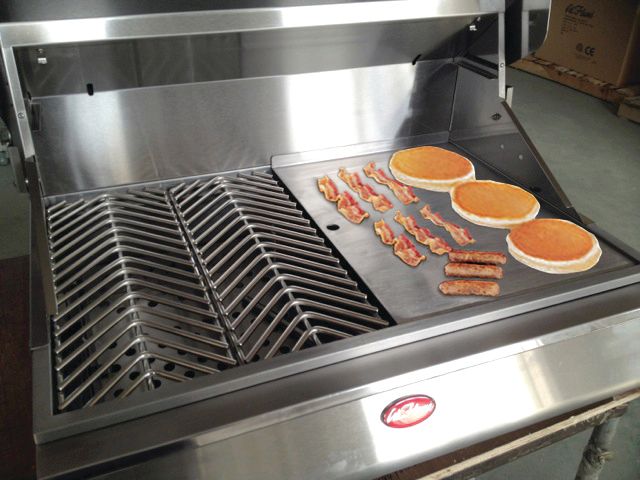 Cal Flame Griddle Tray with Storage BBQ07862P