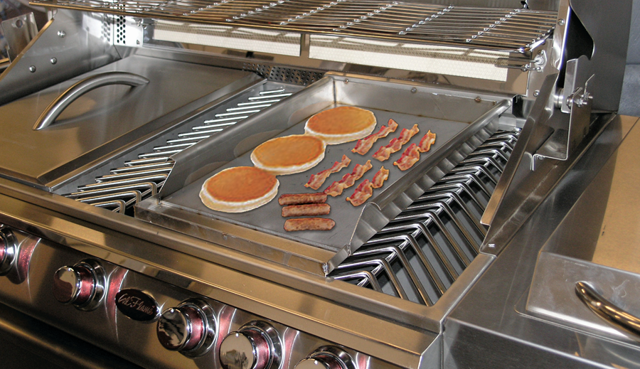 Cal Flame Griddle Tray with Storage BBQ07862P