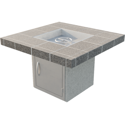 Cal Flame Mesa - Modern Contemporary Outdoor Gas Fire Pit FPT-S201M