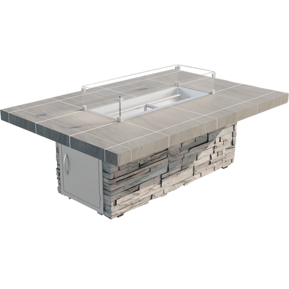 Cal Flame Mojave - Contemporary Outdoor Gas Fire Pit FPT-RT601M