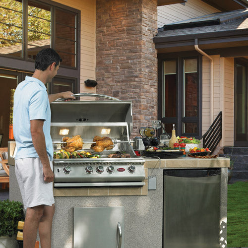 Cal Flame 4 Burner P Series (P4) Built-In Gas Grill BBQ19P04