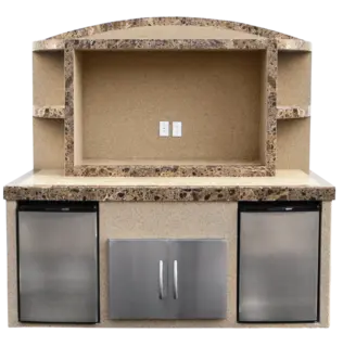 Cal Flame Paradise Outdoor Entertainment Center ODC-1