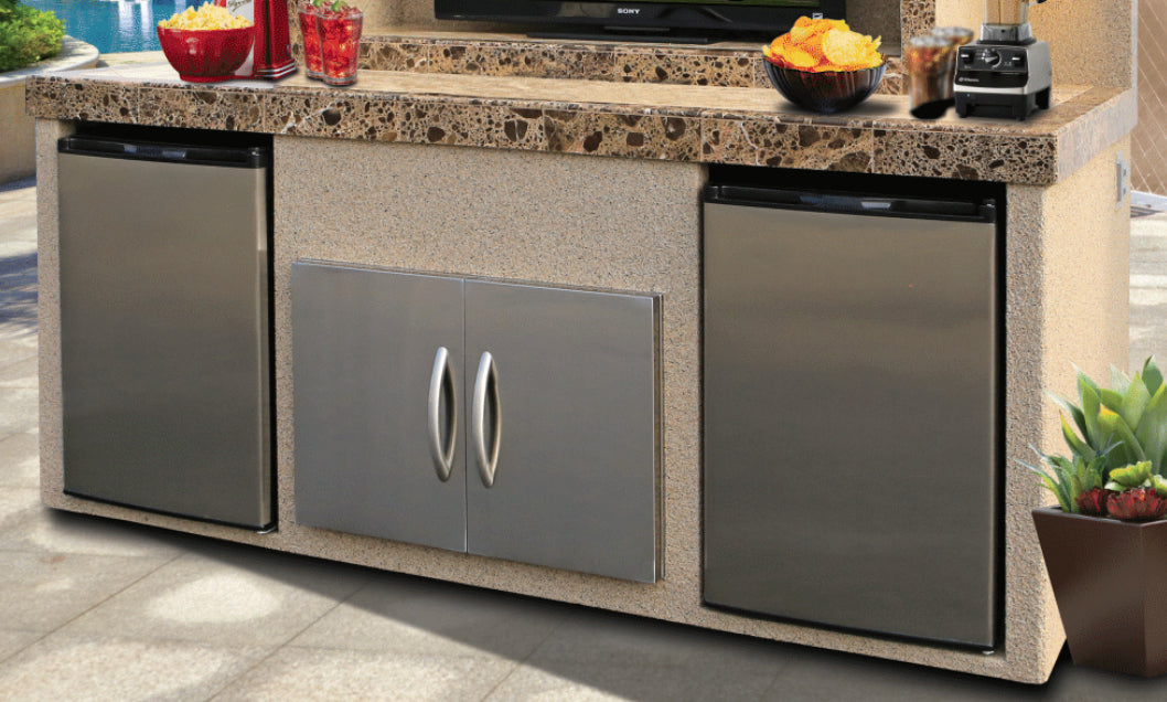 Cal Flame Paradise Outdoor Entertainment Center ODC-1