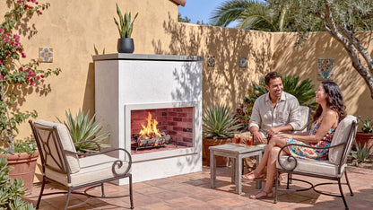 Cal Flame Patio Series Cabo - Modern Outdoor Gas Fireplace FRP901-1