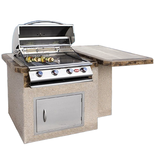 Cal Flame Patio Series Kauai Q BBQ Island BBK-402