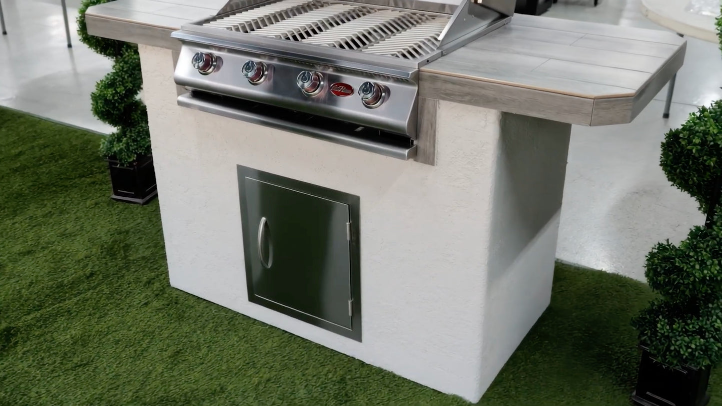 Cal Flame Patio Series Kona Q BBQ Island BBK-601