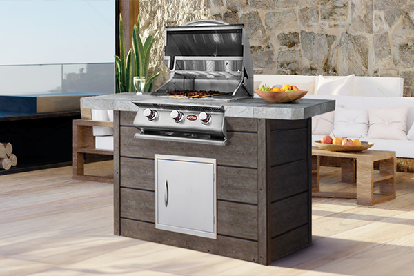 Cal Flame Patio Series Kona Q BBQ Island BBK-601