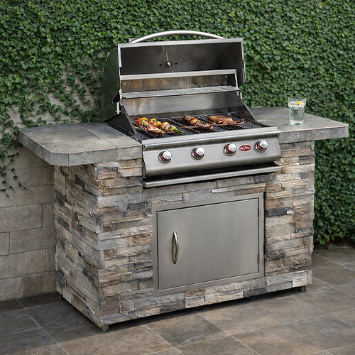 Cal Flame Patio Series Kona Q BBQ Island BBK-601