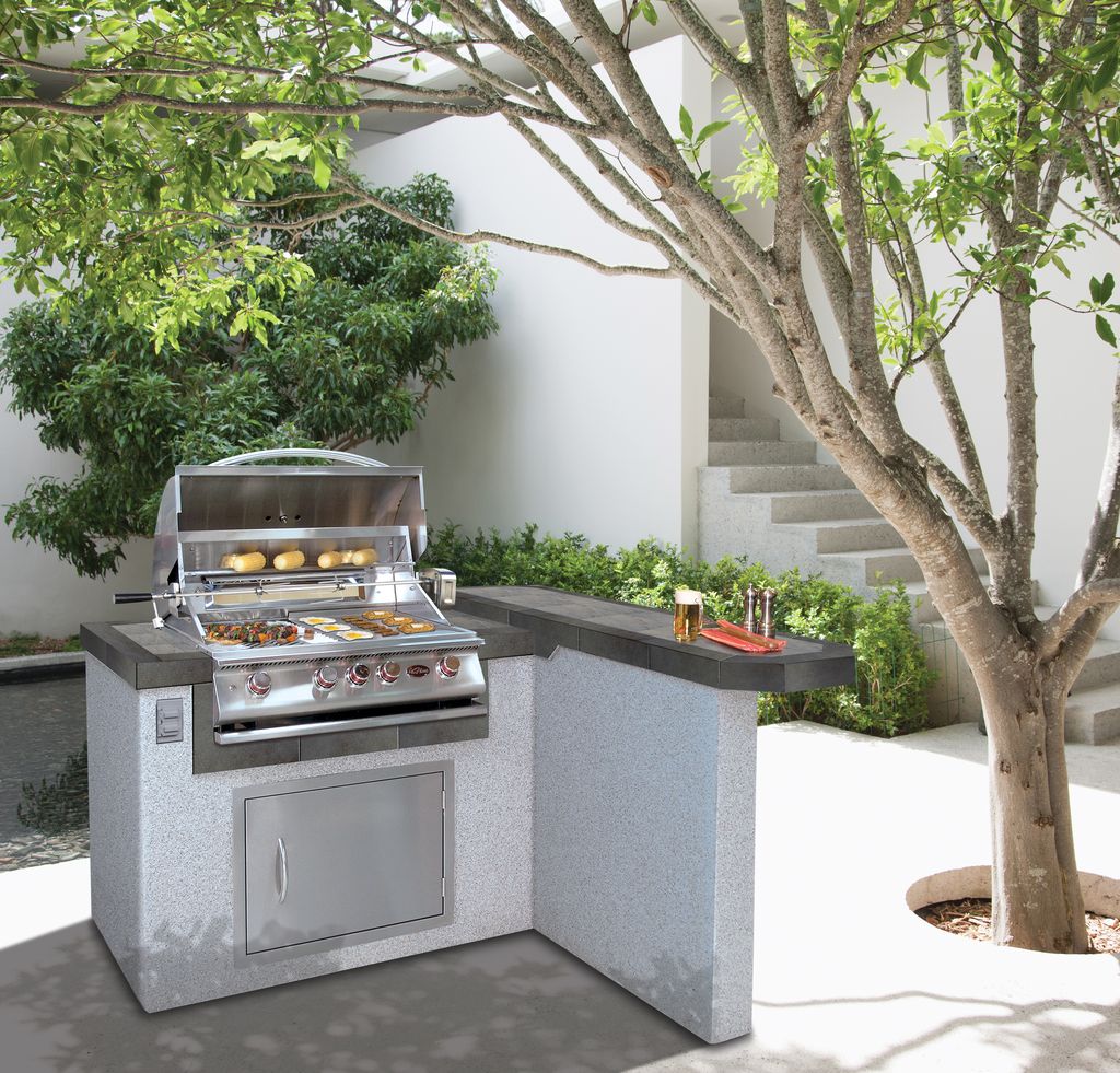 Cal Flame Patio Series Maui Q BBQ Island BBK-401 R/L