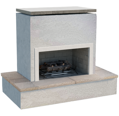 Cal Flame Patio Series Sahara - Modern Outdoor Gas Fireplace FRP901-3