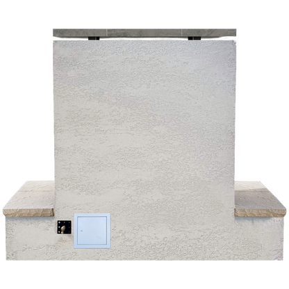 Cal Flame Patio Series Sahara - Modern Outdoor Gas Fireplace FRP901-3