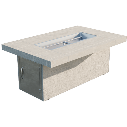 Cal Flame Phoenix - Modern Contemporary Outdoor Gas Fire Pit FPT-RT501M