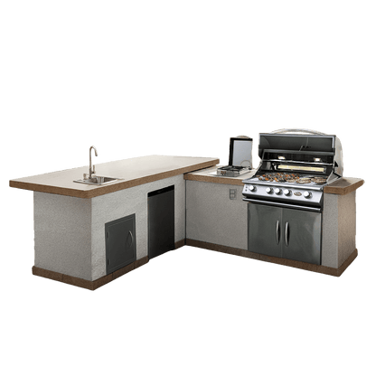 Cal Flame Platinum Series Carmel Q BBQ Island BBK870 R/L