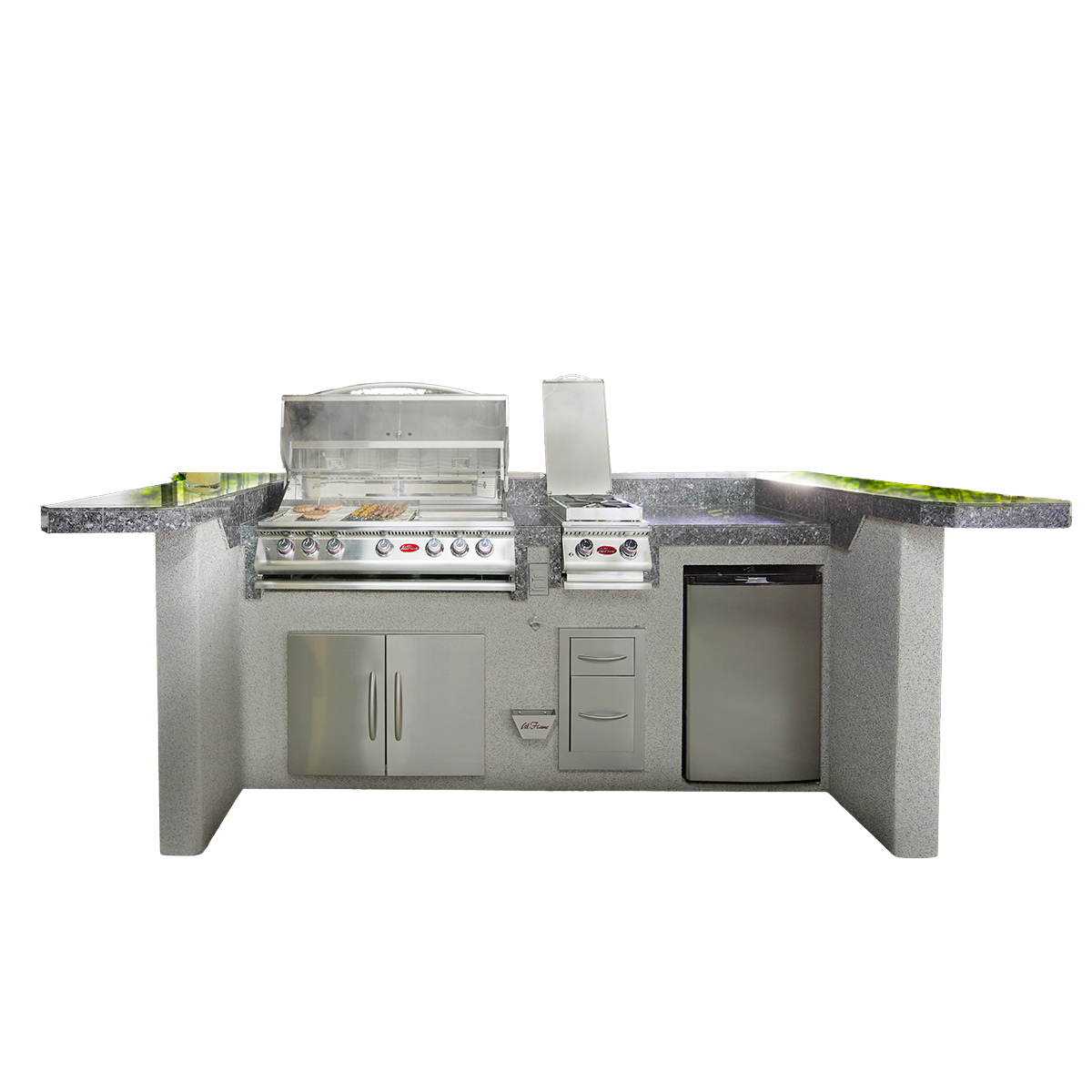 Cal Flame Platinum Series La Jolla BBQ Island PV7000