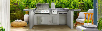Cal Flame Platinum Series La Jolla BBQ Island PV7000