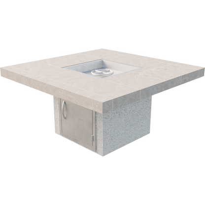 Cal Flame Sedona - Modern Contemporary Outdoor Gas Fire Pit FPT-S301M