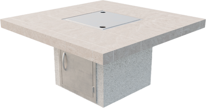 Cal Flame Sedona - Modern Contemporary Outdoor Gas Fire Pit FPT-S301M