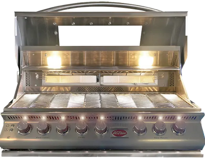 Cal Flame Top Gun 5 Burner Built-In Convection Gas Grill BBQ19875CTG