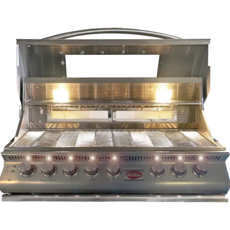 Cal Flame Top Gun 5 Burner Built-In Convection Gas Grill BBQ19875CTG