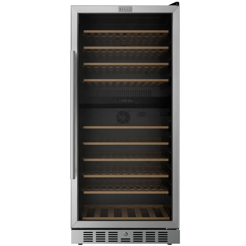 Empava 24 Inch Dual Zone Wine Cooler 53 Inch Tall Wine Refrigerator EMPV-WC14D